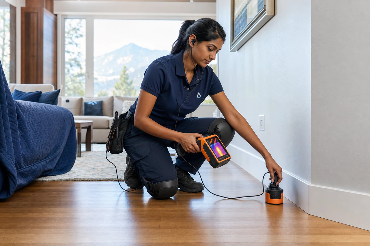 Professional slab leak detection in Colorado Springs, CO by Smart Choice Plumbers