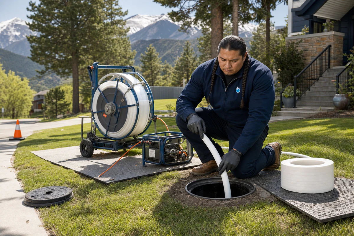 Trenchless sewer repair services in Colorado Springs, CO by Smart Choice Plumbers
